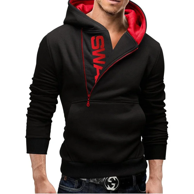 Plus Size Men's Casual Hoodies Sweatshirt Fashion Sweatshirt Men Hoodies Zipper Coat Large Size M-5XL S4