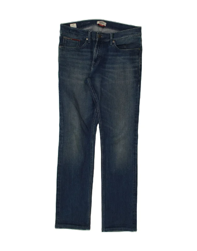 TOMMY HILFIGER Mens Scanton Slim Jeans W32 L32 Blue Cotton