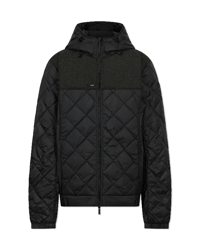 Elroy Quilted Hooded Jacket