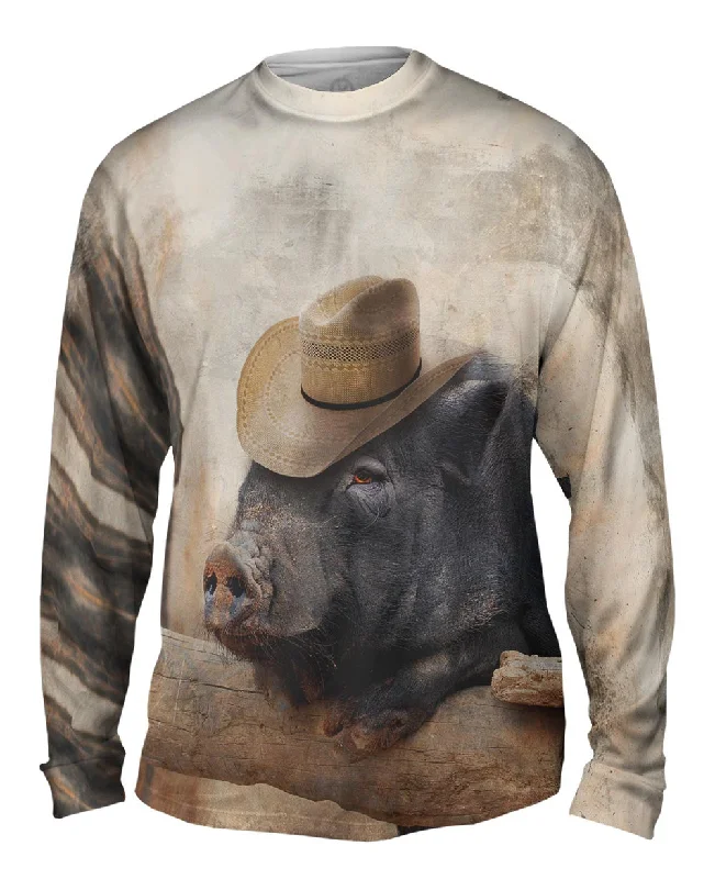 Cowboy Saloon Pig