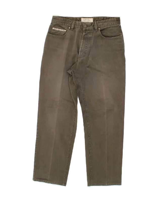 CAMEL ACTIVE Mens Loose Jeans W32 L30 Khaki