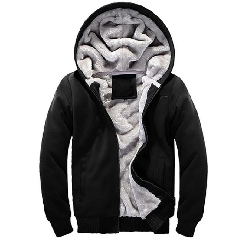 Clothing Mens Hooded Hoodies Men Sweatshirt Fashion Hoody Thick Warm Hoodie Cotton Slim Male Coat Outerwear Plus Size