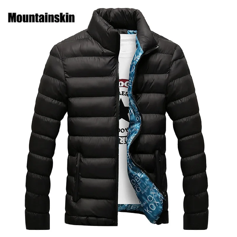 Mountainskin Winter Men Jacket 2018 Brand Casual Mens Jackets And Coats Thick Parka Men Outwear 4XL Jacket Male Clothing,EDA104