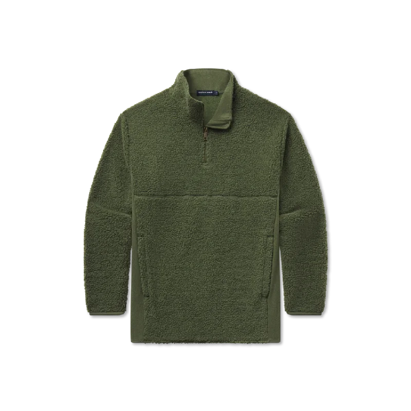 Southern Marsh - Cedar Fort Pullover - Dark Olive