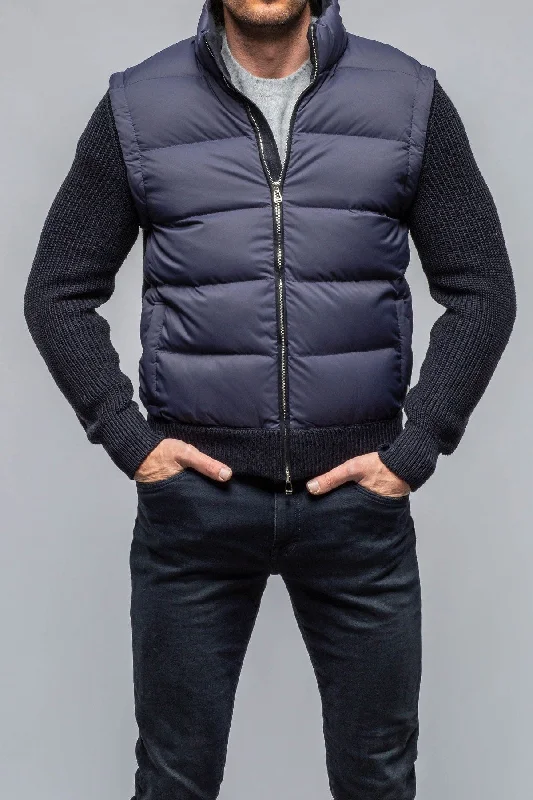 Cuso Jacket Combo Bomber In Navy