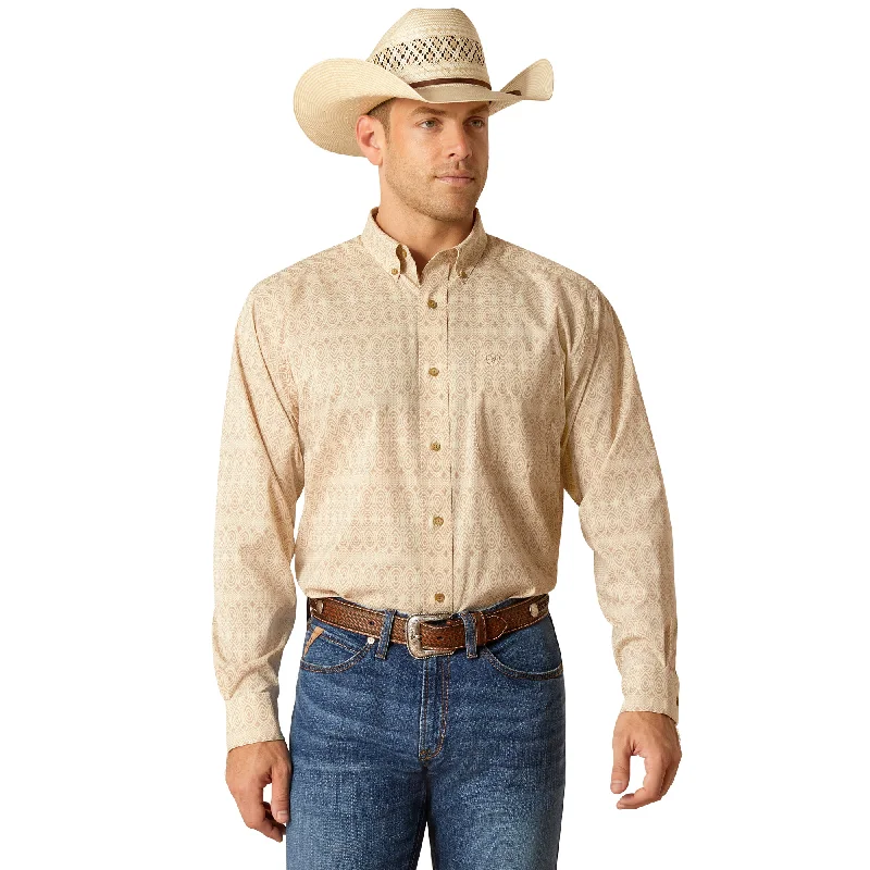 Ariat Simply Taupe 360 AirFlow Classic Fit Shirt