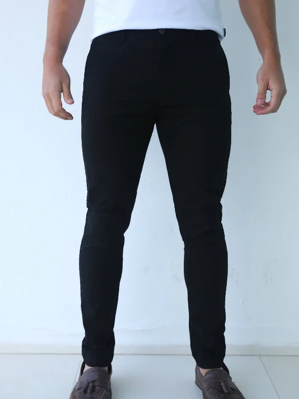 Stretch Chino - Black