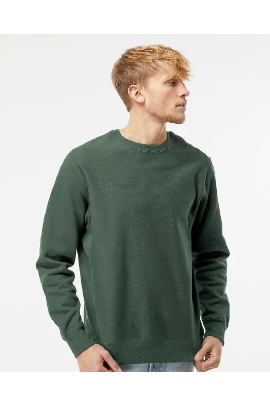 Independent Trading Co. Mens Legend Crewneck Sweatshirt - Alpine Green