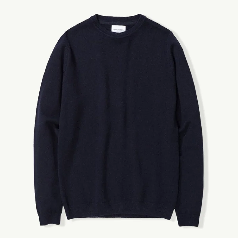 Sigfred Lambswool - Dark Navy