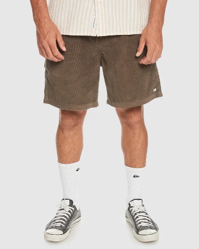 Mens Taxer Cord Shorts for Young Men