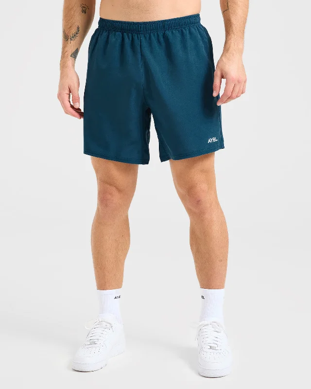 Core 7" Shorts - Ocean Teal