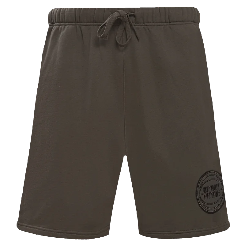 NBA DETROIT PISTONS NEUTRAL MEN'S SHORT (DARK TAUPE)