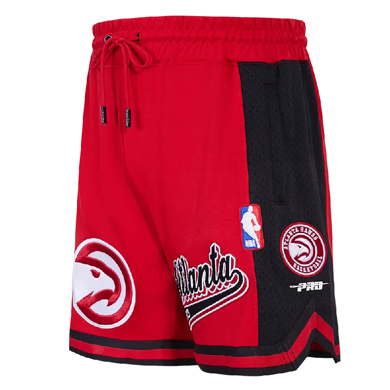 NBA ATLANTA HAWKS SCRIPT TAIL MEN'S DK 2.0 SHORT (RED/BLACK)