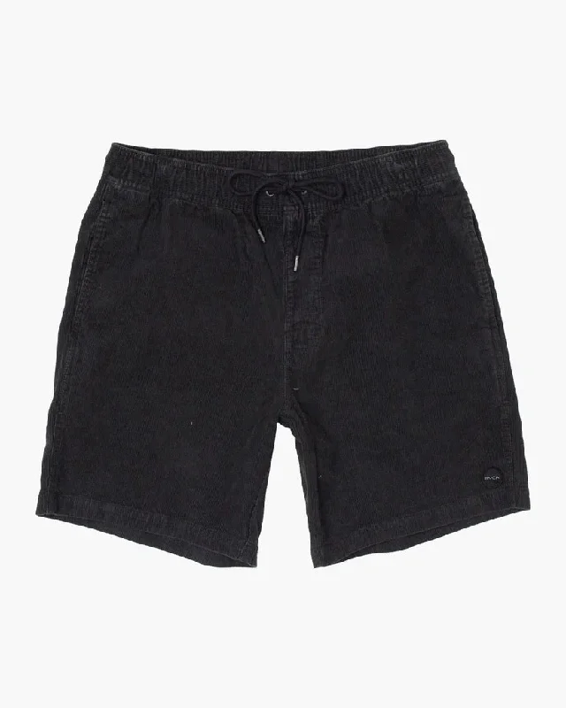 Escape Elastic Cord Short - Black