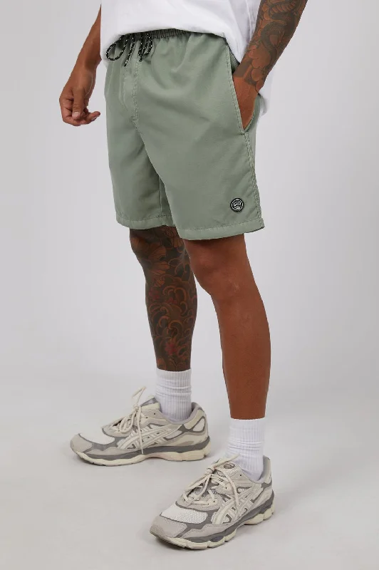 Illusion Short| Fig Green