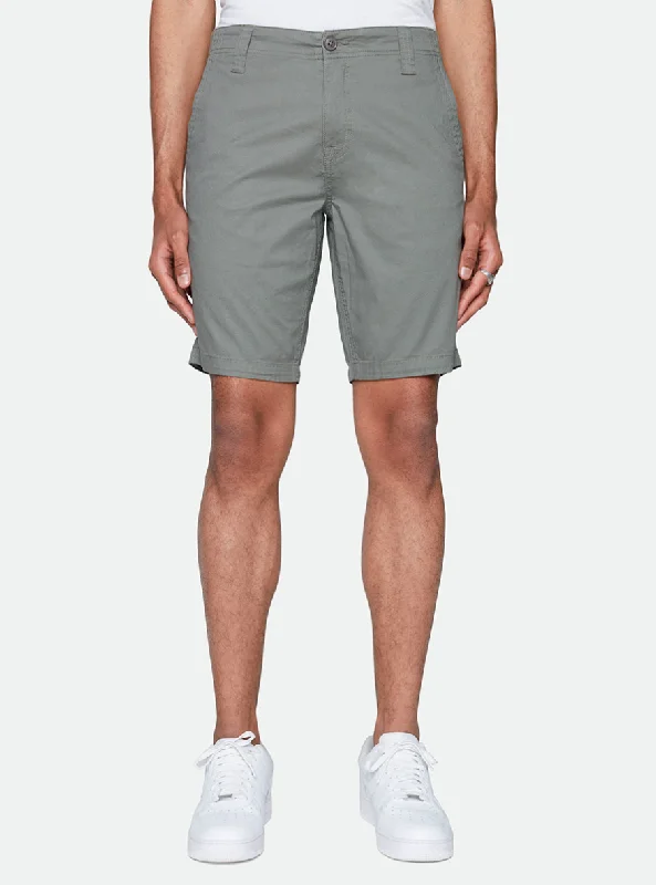 FLAT FRONT TWILL SHORTS