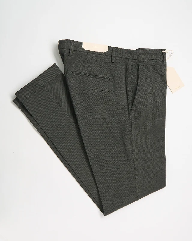 Slim Fit Stretch Cotton Twill 'Every Day' Smart Casual Pants