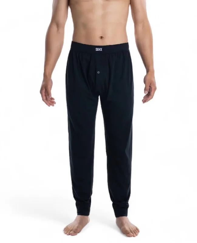 Drop Temp Cool Sleep Pants In Black