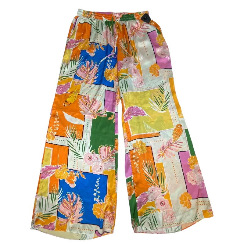 Pants Wide Leg By Fate In Multi-colored, Size: L