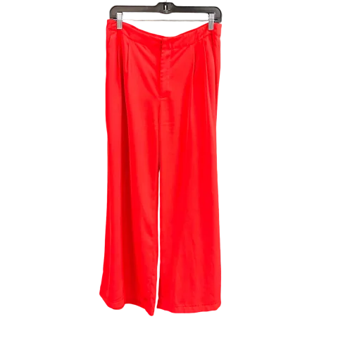 Pants Wide Leg By Lulumari In Red, Size: L