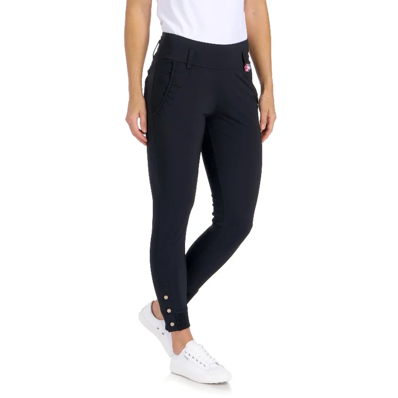 Ariana Slim Black Jogger - FINAL SALE