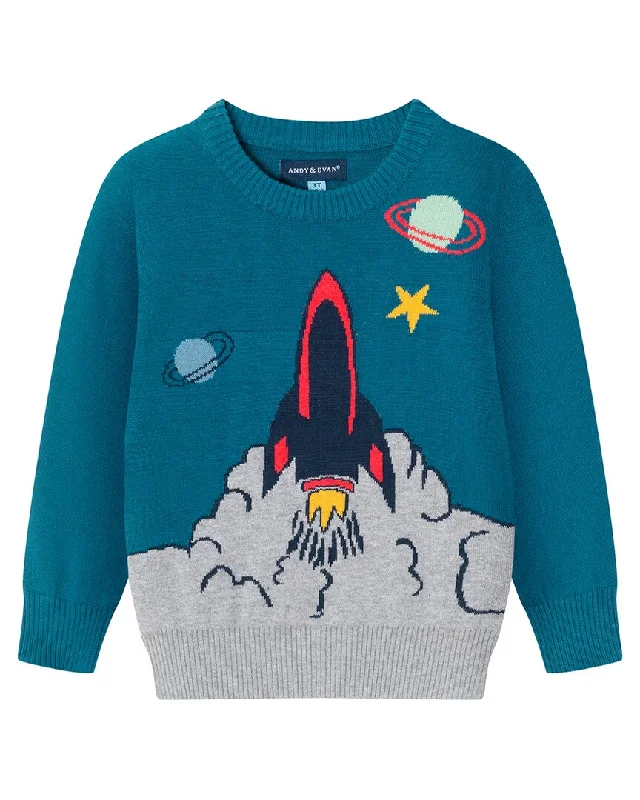 Andy & Evan Spaceship Sweater