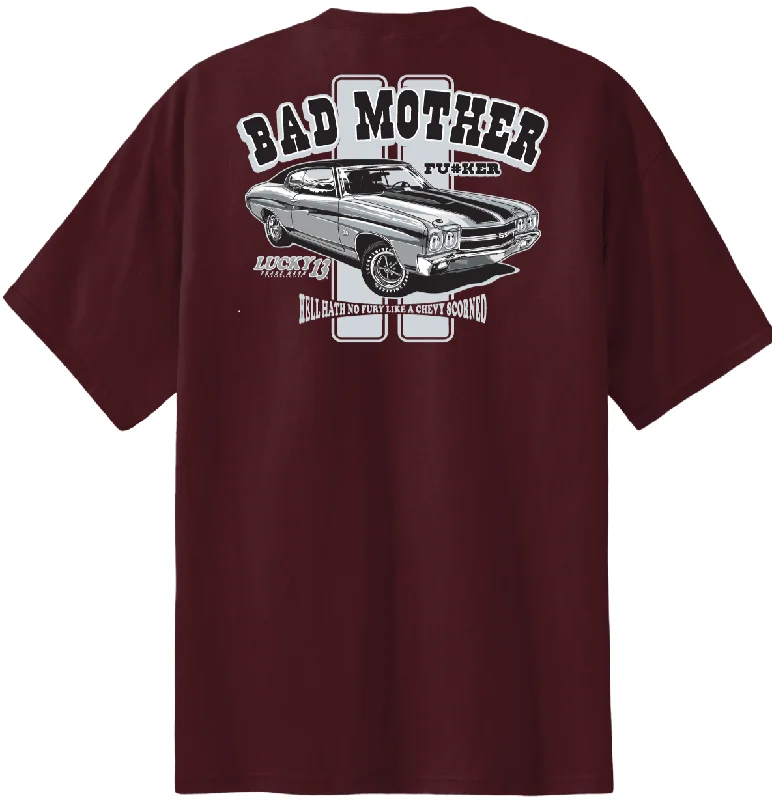 BAD MOFO Classic Fit Tee - Athletic Maroon