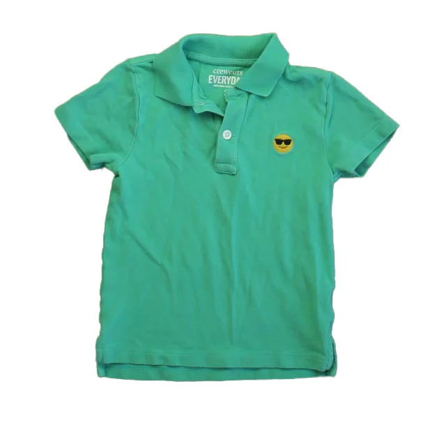 Crewcuts Boys Green Polo Shirt