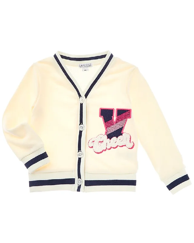 Flapdoodles Varsity Cardigan