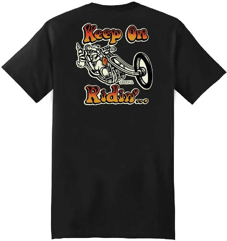 KEEP ON RIDIN’ Classic Fit Tee