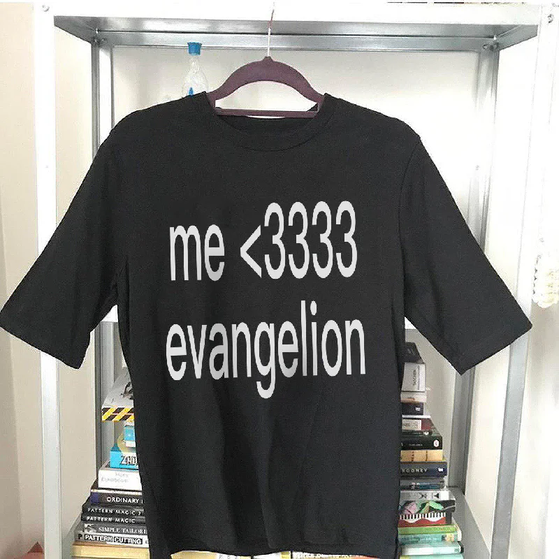 ME <3333 EVANGELION® Black Unisex T-Shirt