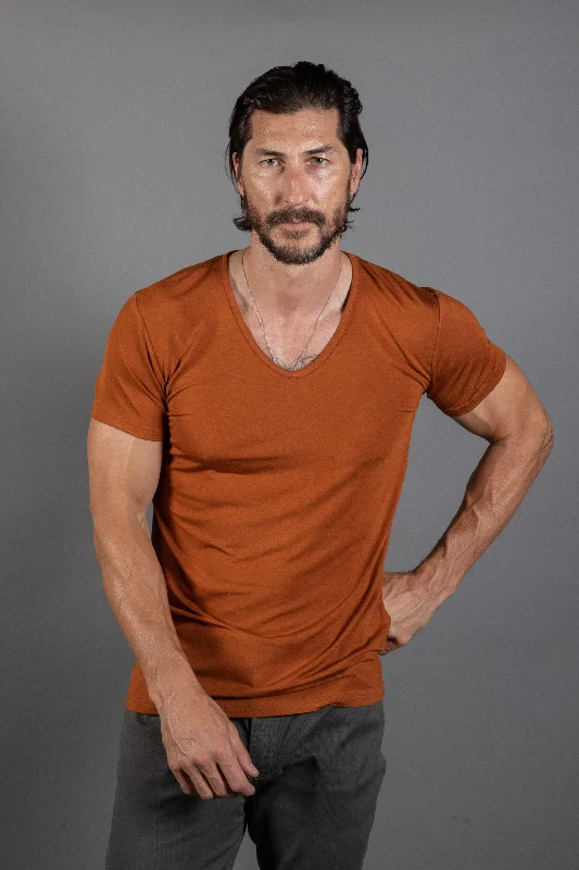 Men's Modal V-Neck Tee