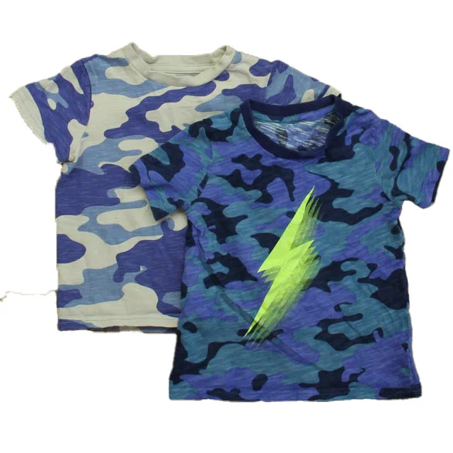 Rockets of Awesome Boys Blue Camo T-Shirt