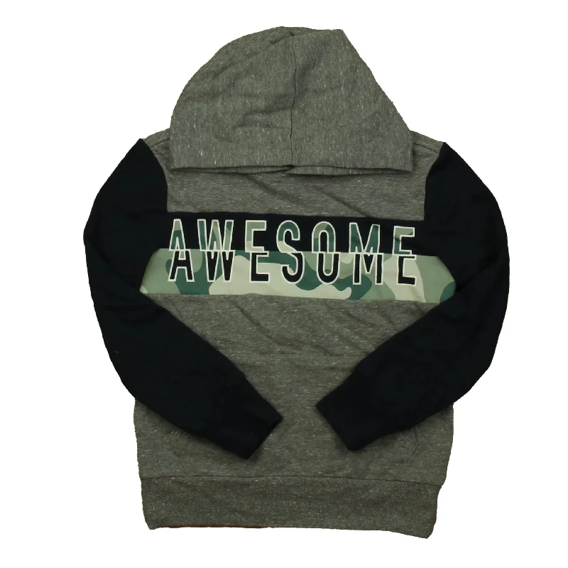 Rockets Of Awesome Boys Grey | Navy | Green Hoodie