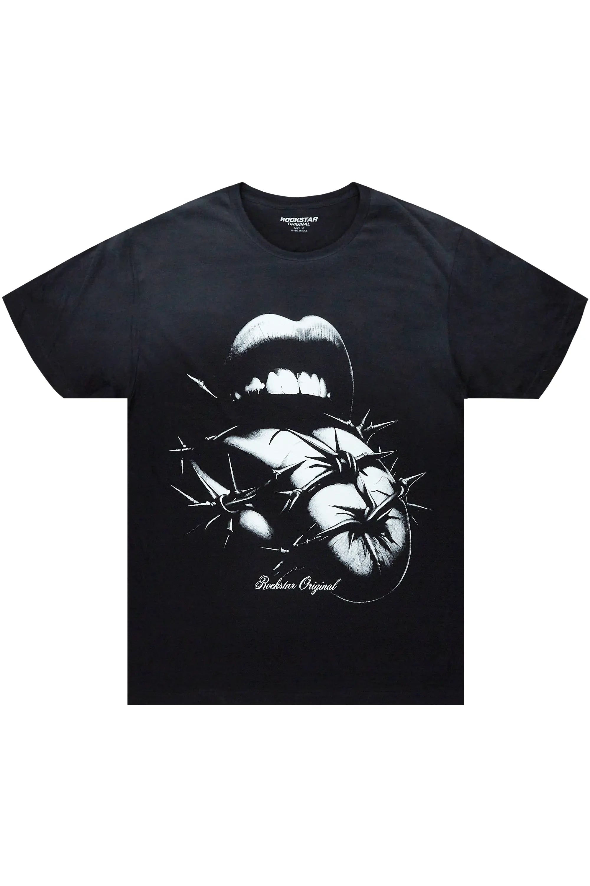 Schmear Black Graphic T-Shirt