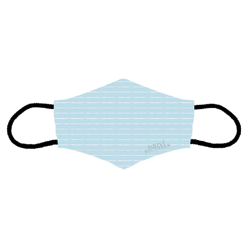 Simply Southern Soft Blue Unisex Protective Mask