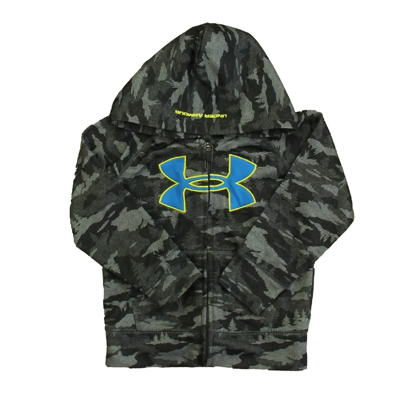 Under Armour Boys Gray Camo Hoodie